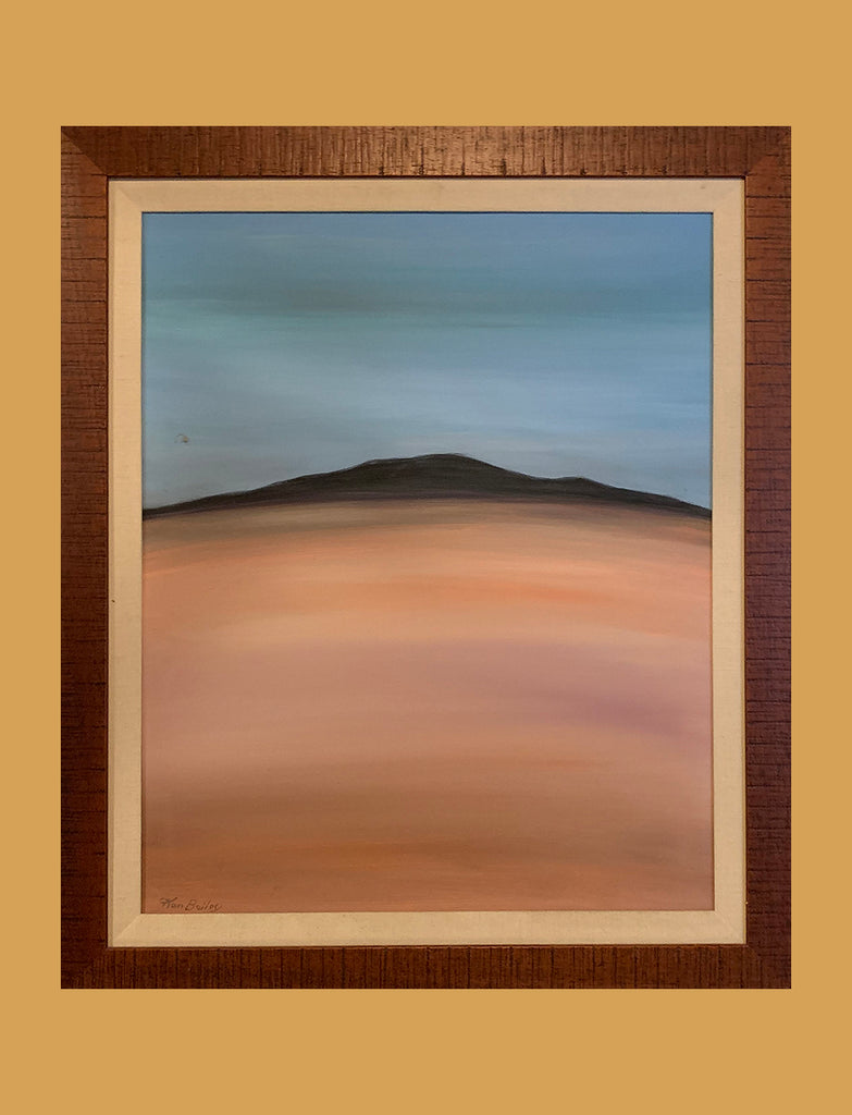 Ancient Volcano - Landscape - 29" x 25" including frame