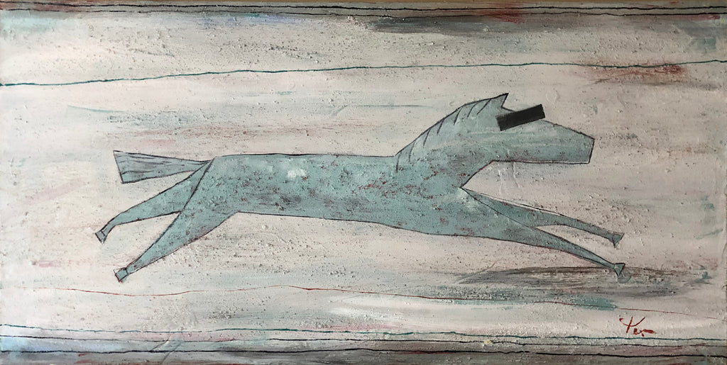 Sandy Butte - Original Painting by Ken Bailey