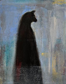BLACK CAT IN BLUES