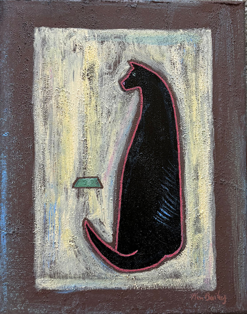 BLACK CAT WAITING