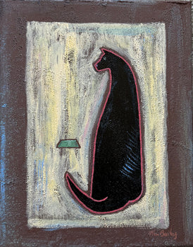 BLACK CAT WAITING
